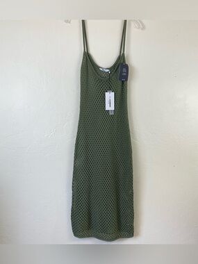 nakd green dress Lace Maxi Dress Green